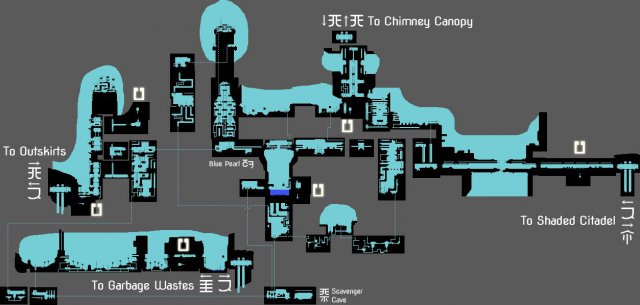 Rain World - Detailed Region Maps